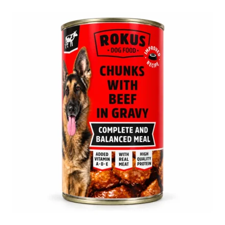 Rokus Dog Govedina – konzerva za pse 1250 g