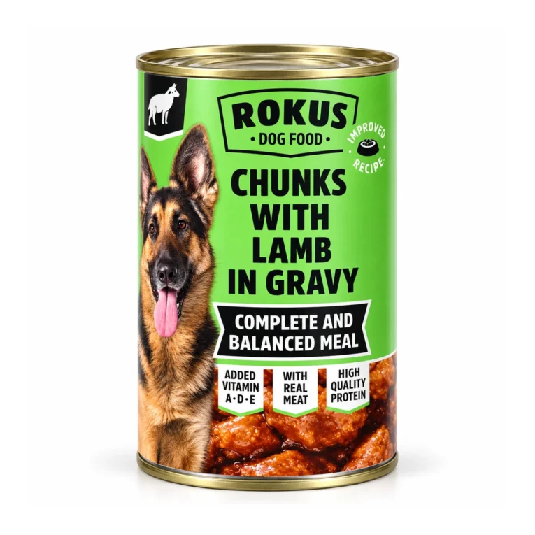 Rokus Dog Jagnjetina – konzerva za pse 1250 g